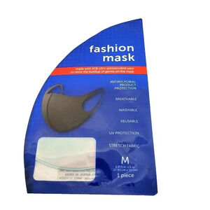 Meijer Face Mask Girls Medium Washable Reusable UV Protection Tie Dye Ice Green